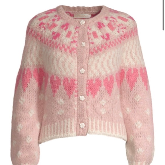 LoveShackFancy Sweaters - Loveshackfancy Jamie Heart Cardigan